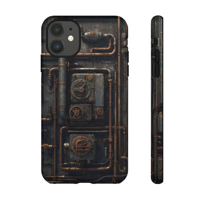 Diesel Punk Phone Case – Industrial Retro-Futuristic Design for iPhone, Samsung Galaxy, and Google Pixel Devices