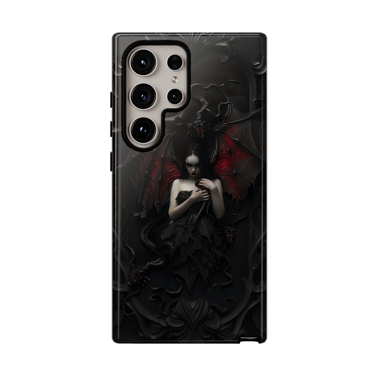 Succubus Phone Case - Dark Fantasy Gothic Design for iPhone, Samsung Galaxy, and Google Pixel Devices