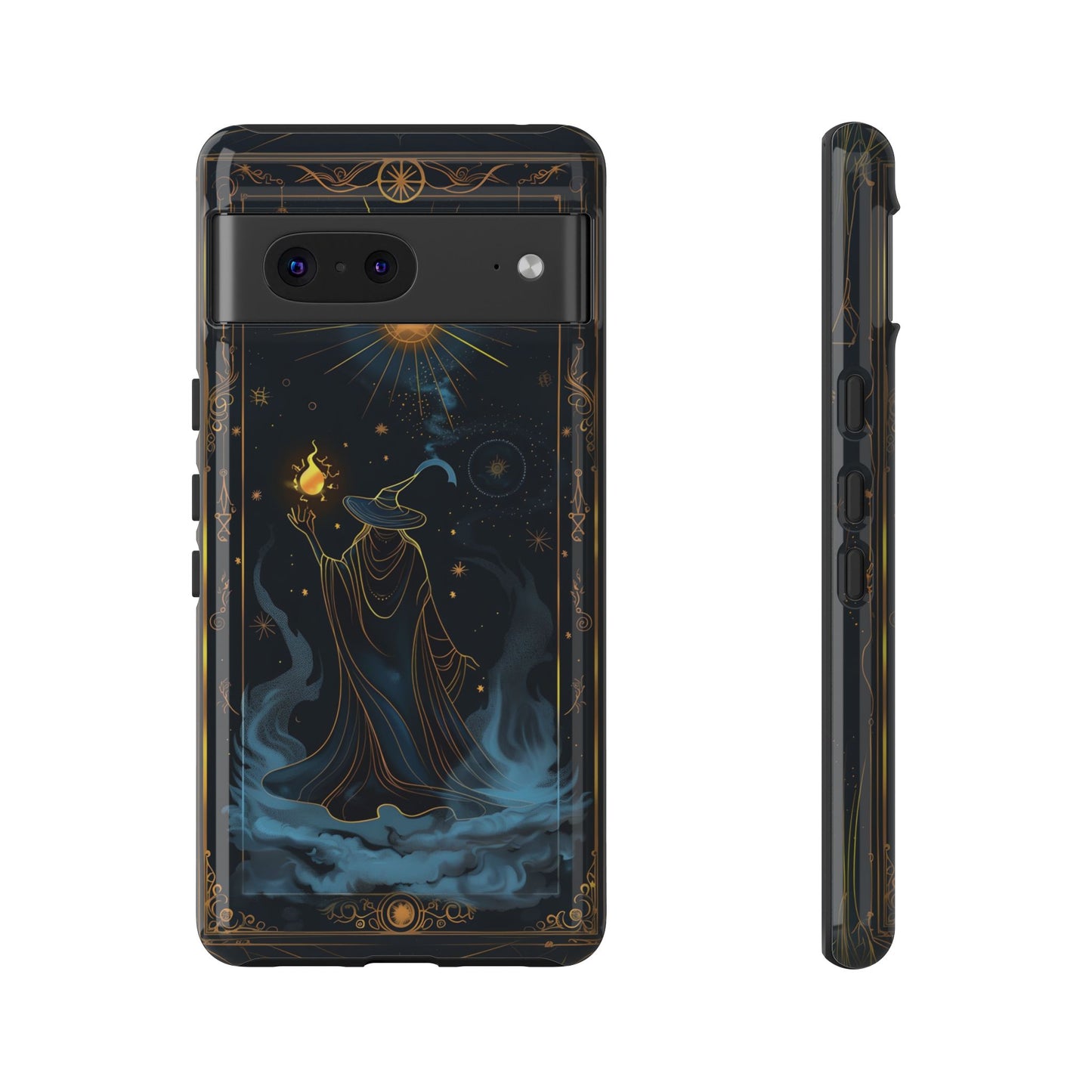 Enchanted Wizard Spellcaster Galaxy Phone Case - Mystical Wizardry Art For iPhone, Samsung Galaxy, and Google Pixel Devices