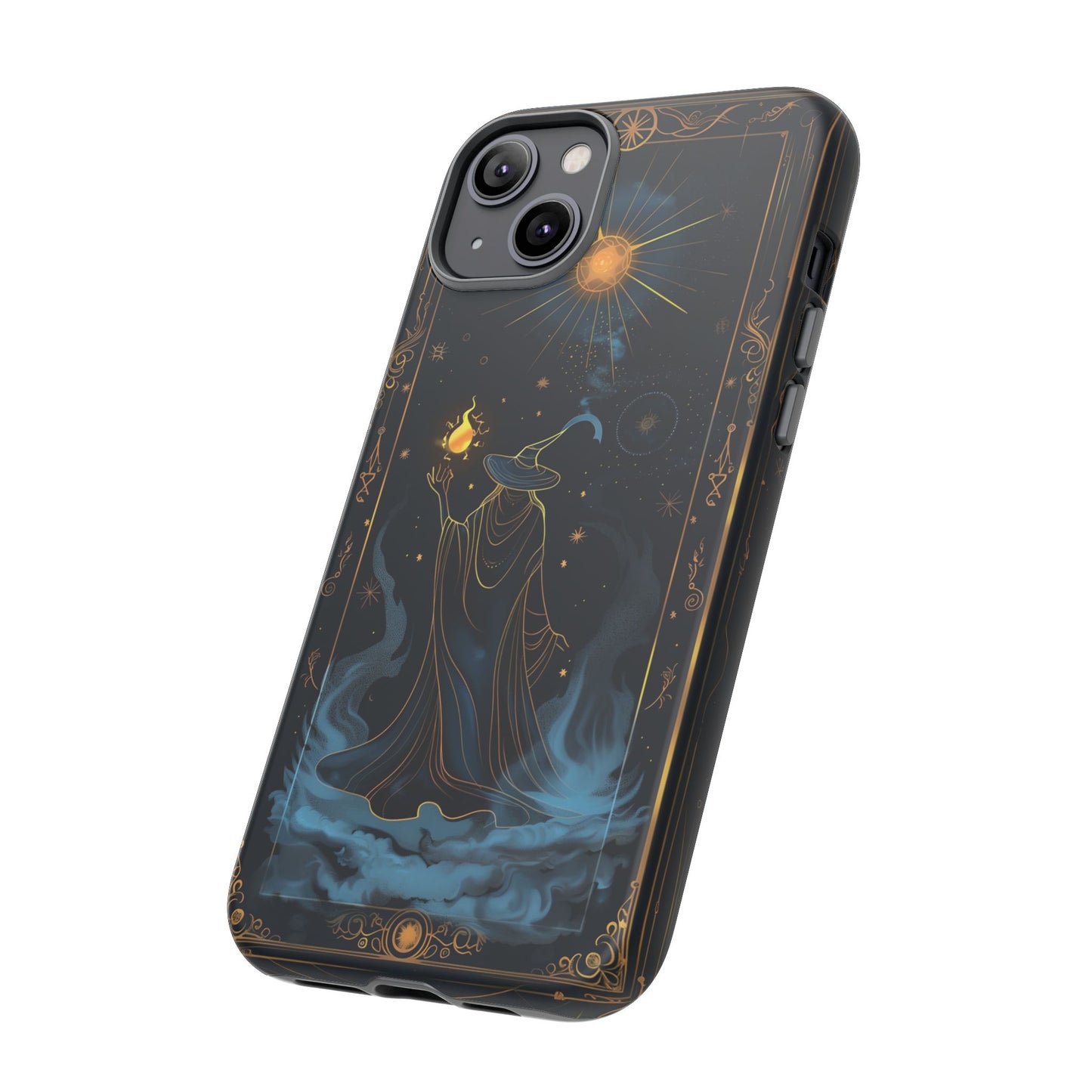 Enchanted Wizard Spellcaster Galaxy Phone Case - Mystical Wizardry Art For iPhone, Samsung Galaxy, and Google Pixel Devices