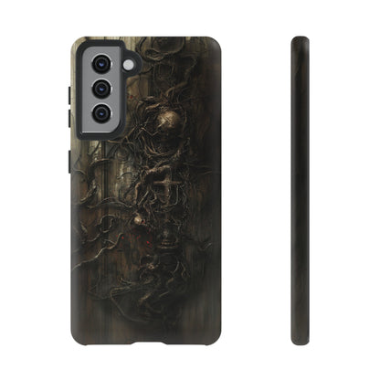 Creeping Dread Phone Case - Giger-Inspired Art for iPhone, Samsung Galaxy, and Google Pixel Devices