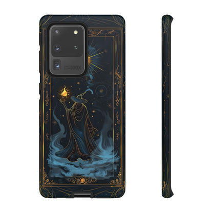 Enchanted Wizard Spellcaster Galaxy Phone Case - Mystical Wizardry Art For iPhone, Samsung Galaxy, and Google Pixel Devices