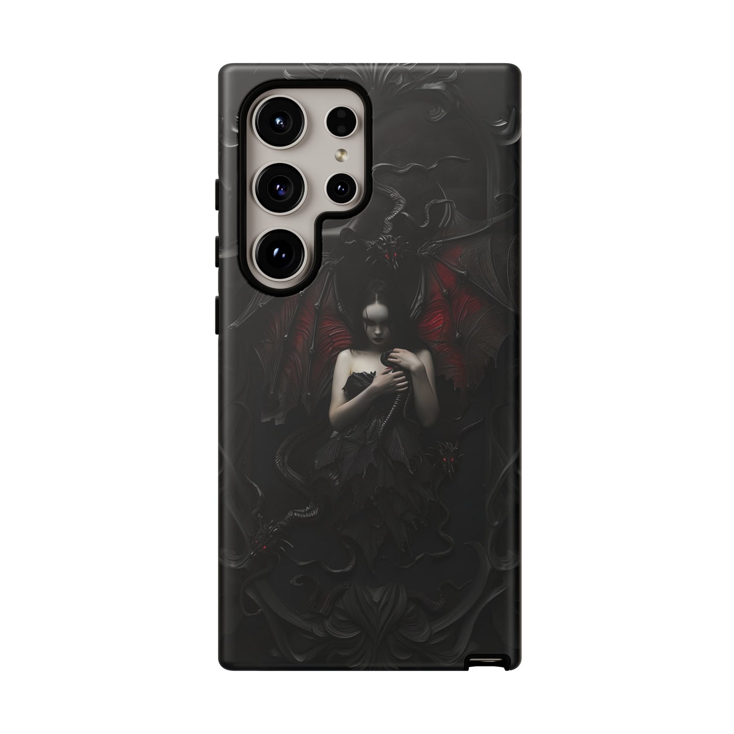 Succubus Phone Case - Dark Fantasy Gothic Design for iPhone, Samsung Galaxy, and Google Pixel Devices