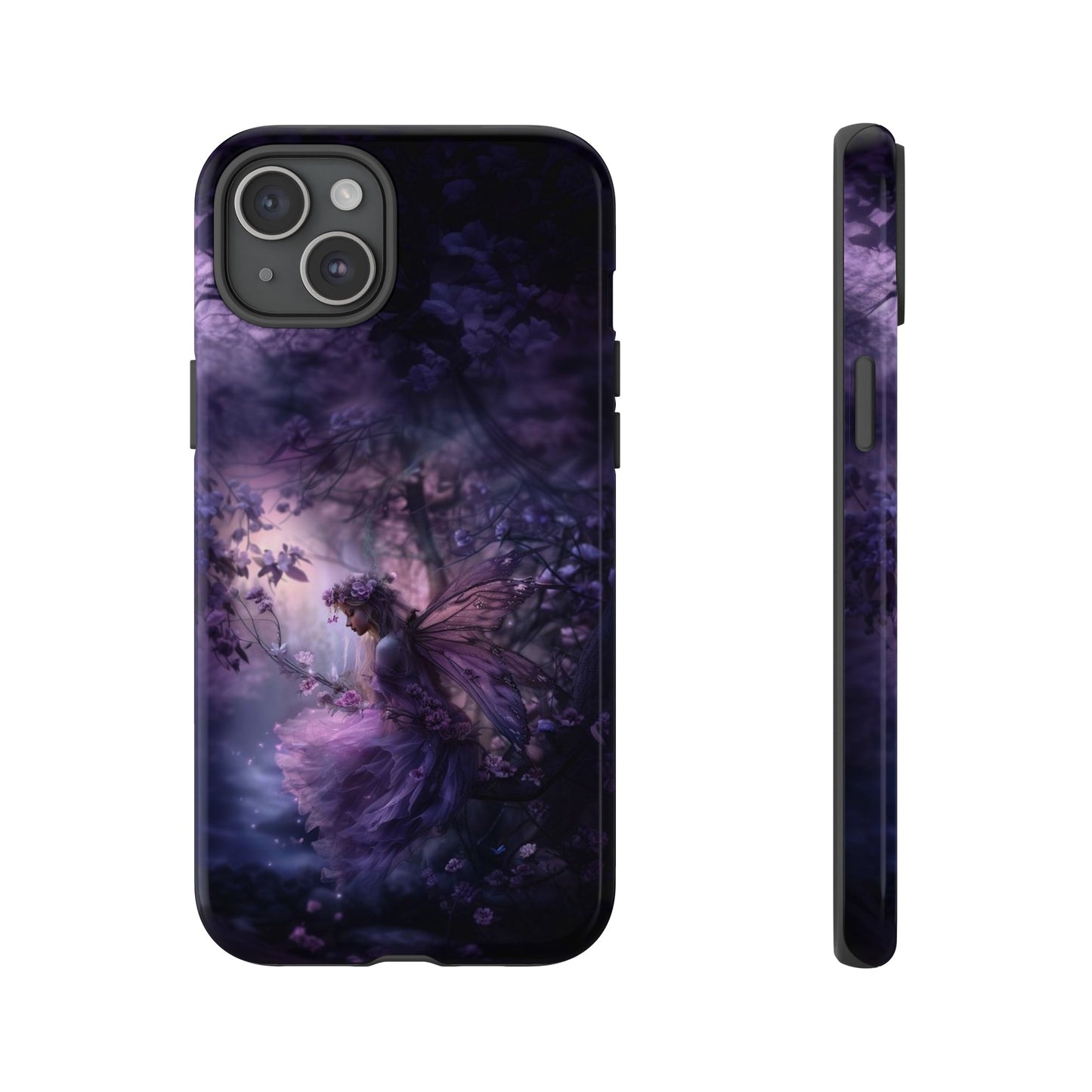 Fairy in the Moonlight Phone Case - Magical Night Scene for iPhone, Samsung Galaxy, Google Pixel Devices - Enchanted Fantasy Art