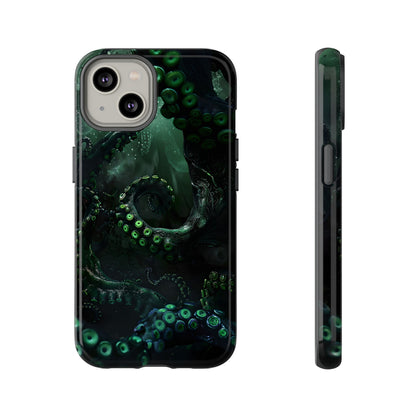 Tentacles from the Deep Tough Phone Case – Lovecraftian Horror Design for iPhone, Samsung Galaxy, and Google Pixel Devices