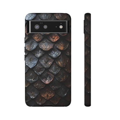 Dragon Scales Phone Case – Fantasy DnD Roleplay Design for iPhone, Samsung Galaxy, and Google Pixel Devices