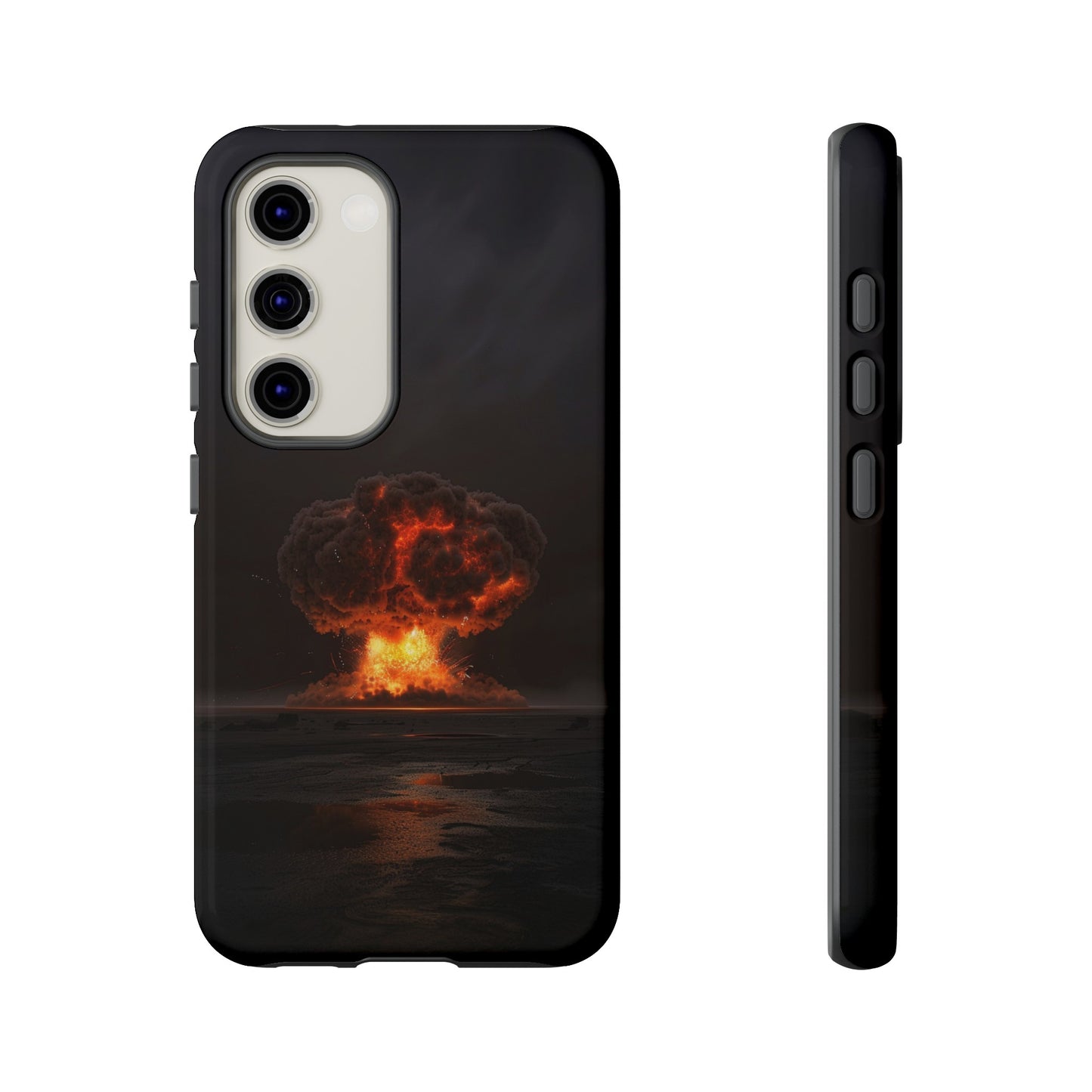 Atomic Explosion Phone Case - Dramatic Mushroom Cloud Design for iPhone and Samsung Galaxy Devices