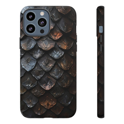 Dragon Scales Phone Case – Fantasy DnD Roleplay Design for iPhone, Samsung Galaxy, and Google Pixel Devices