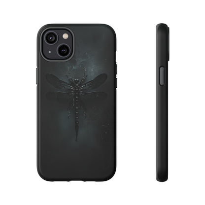 Gothic Dragonfly Phone Case – Dark Elegance Design for iPhone, Samsung Galaxy, and Google Pixel Devices