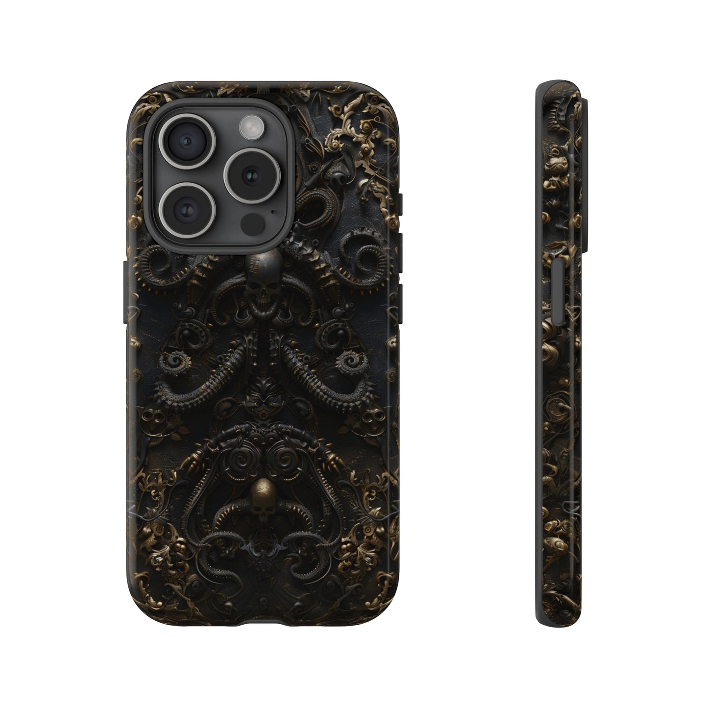 Gothic Steampunk Tentacle Phone Case - Unique Gothic Design for iPhone, Samsung Galaxy, and Google Pixel Devices