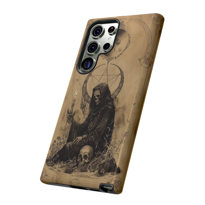 Gothic Reaper Phone Case - Dark Aesthetic Art for iPhone, Samsung, Google Pixel