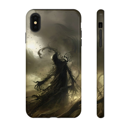 Dark Spirit Phone Case – Grim Reaper Haunting Design for iPhone, Samsung Galaxy, and Google Pixel Devices