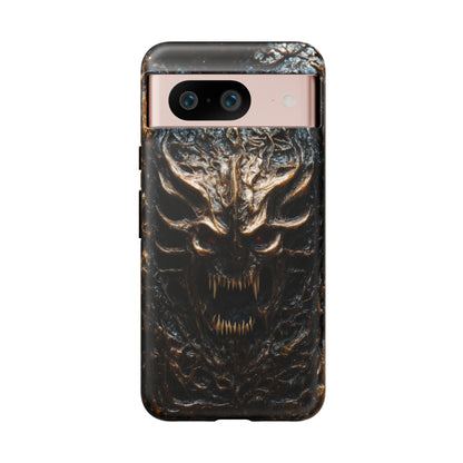 Demonic Beast Phone Case – Devil Monster Horror Design for iPhone, Samsung Galaxy, and Google Pixel Devices