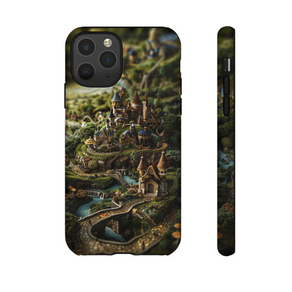 Fairy Kingdom Phone Case - Enchanted Castle Artwork for iPhone, Samsung Galaxy, and Google Pixel Devices