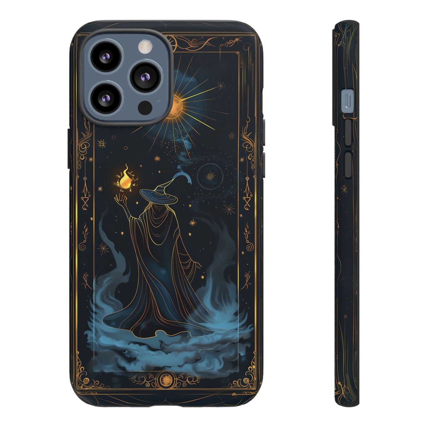 Enchanted Wizard Spellcaster Galaxy Phone Case - Mystical Wizardry Art For iPhone, Samsung Galaxy, and Google Pixel Devices