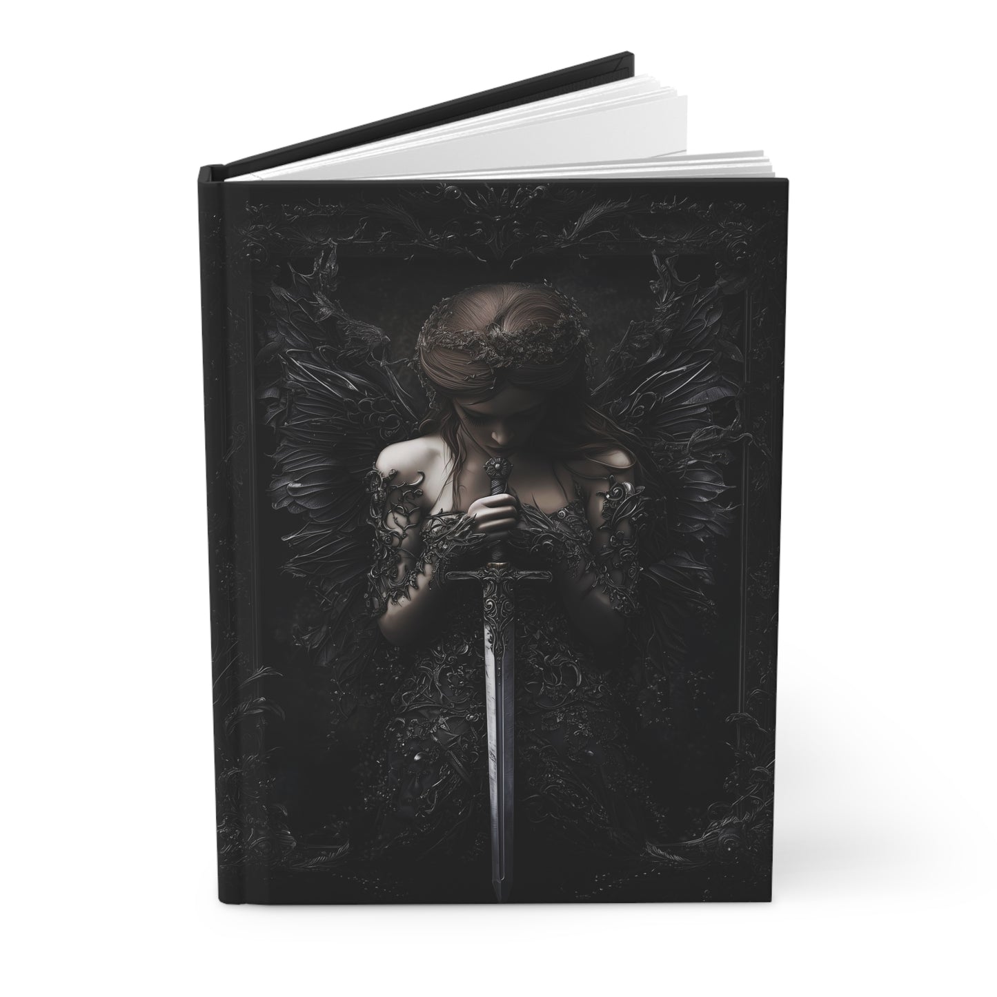 Dark Fairy Sword Gothic Hardcover Journal