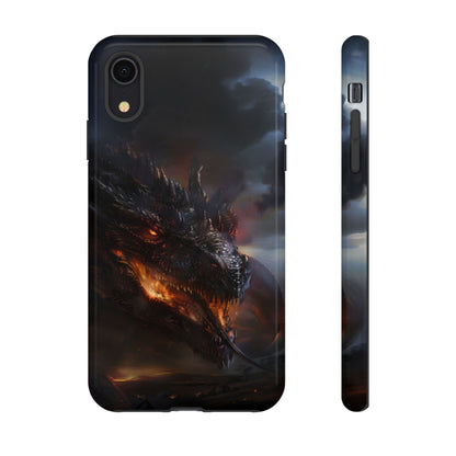 Fiery Dragon Phone Case - Epic Fantasy Art for iPhone, Samsung Galaxy, and Google Pixel Devices