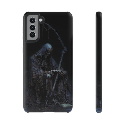 Dark Reaper Phone Case - Gothic Grim Reaper Art for iPhone, Samsung Galaxy, and Google Pixel Devices