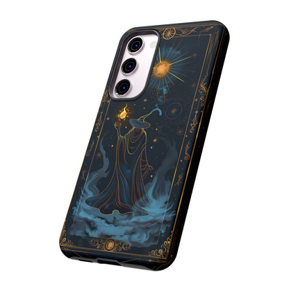 Enchanted Wizard Spellcaster Galaxy Phone Case - Mystical Wizardry Art For iPhone, Samsung Galaxy, and Google Pixel Devices