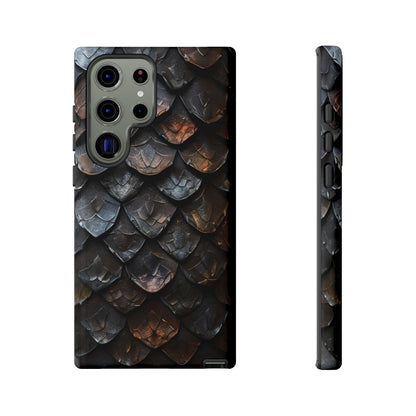 Dragon Scales Phone Case – Fantasy DnD Roleplay Design for iPhone, Samsung Galaxy, and Google Pixel Devices