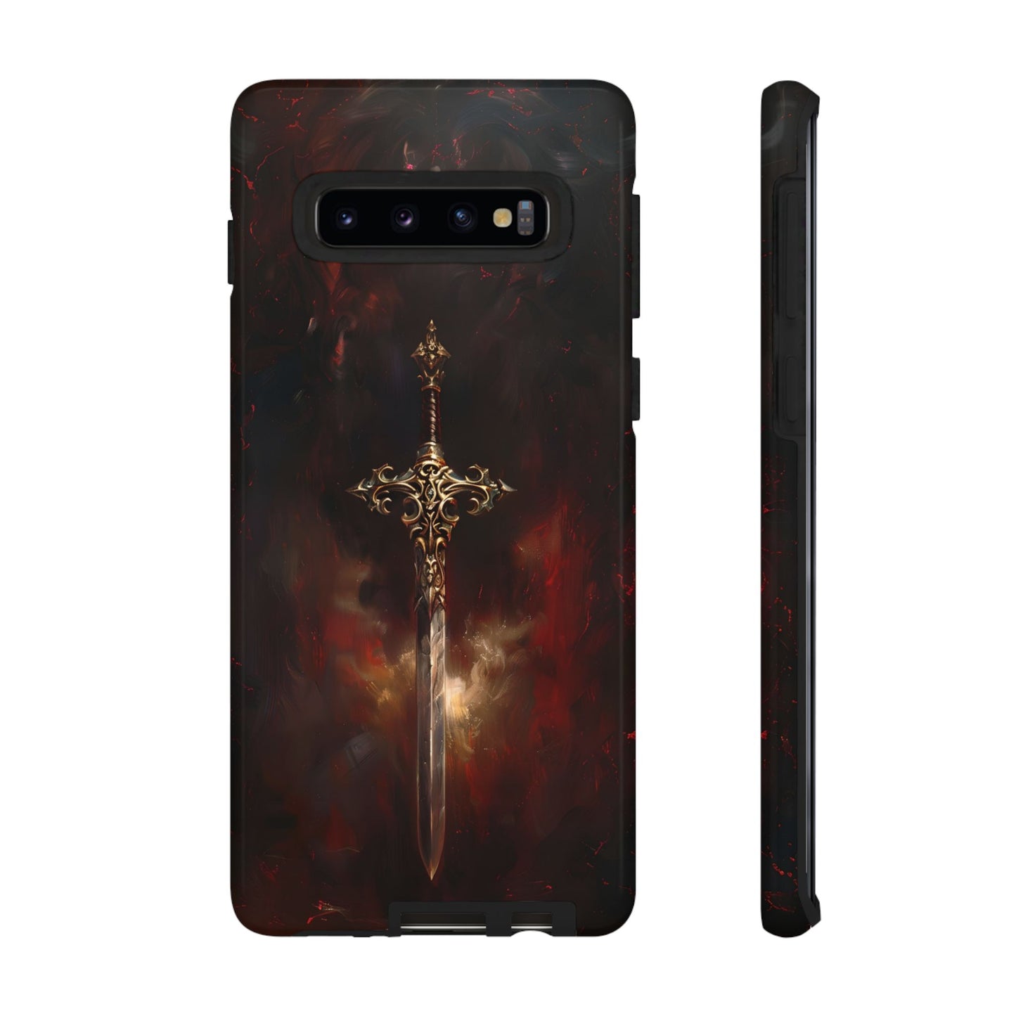 Epic Sword of Legends Phone Case - Dark Fantasy Art for iPhone, Samsung Galaxy, and Google Pixel Devices