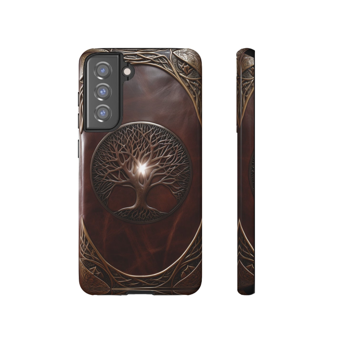 Tree of Life Tough Phone Case – Fantasy Art Design for iPhone, Samsung Galaxy, and Google Pixel Devices