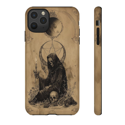 Gothic Reaper Phone Case - Dark Aesthetic Art for iPhone, Samsung, Google Pixel