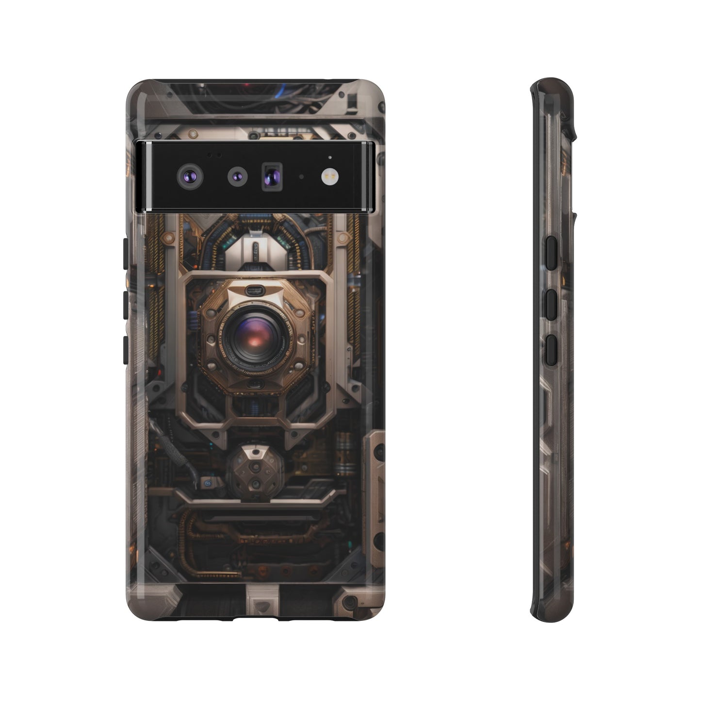 Cyberpunk Phone Case – Futuristic Tech Design for iPhone, Samsung Galaxy, and Google Pixel Devices