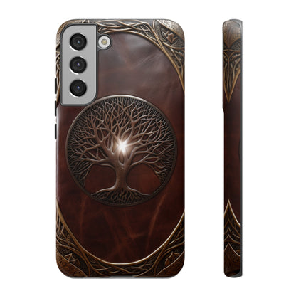 Tree of Life Tough Phone Case – Fantasy Art Design for iPhone, Samsung Galaxy, and Google Pixel Devices