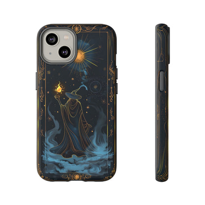 Enchanted Wizard Spellcaster Galaxy Phone Case - Mystical Wizardry Art For iPhone, Samsung Galaxy, and Google Pixel Devices