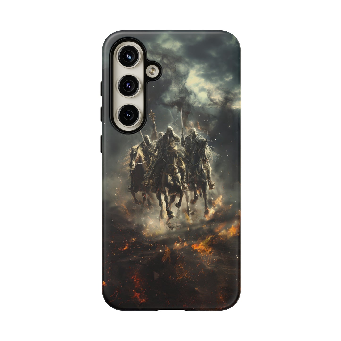 Four Horsemen of the Apocalypse Phone Case – Armageddon Design for iPhone, Samsung Galaxy, and Google Pixel Devices