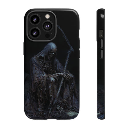 Dark Reaper Phone Case - Gothic Grim Reaper Art for iPhone, Samsung Galaxy, and Google Pixel Devices