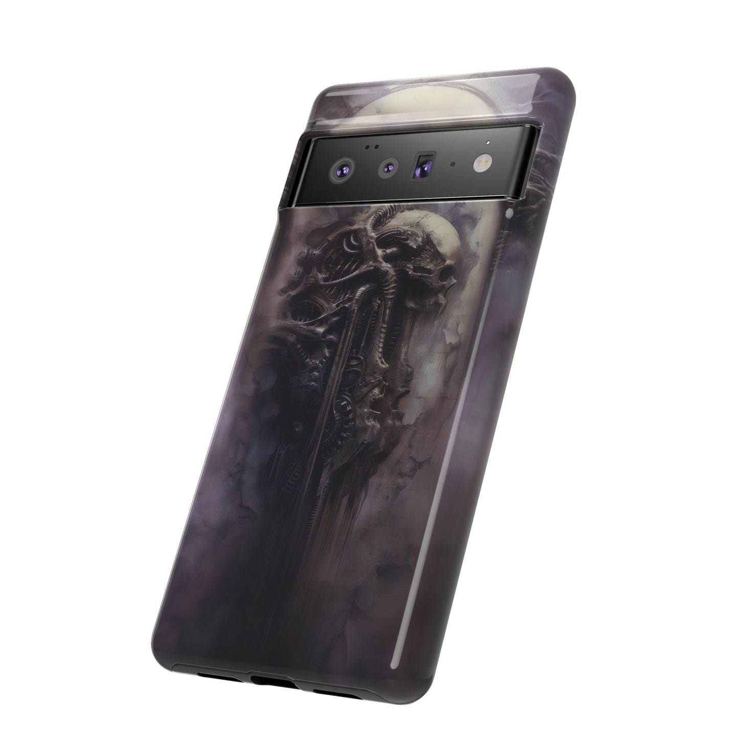 Dark Android Dream Phone Case – Futuristic Alien Horror Design for iPhone, Samsung Galaxy, and Google Pixel Devices