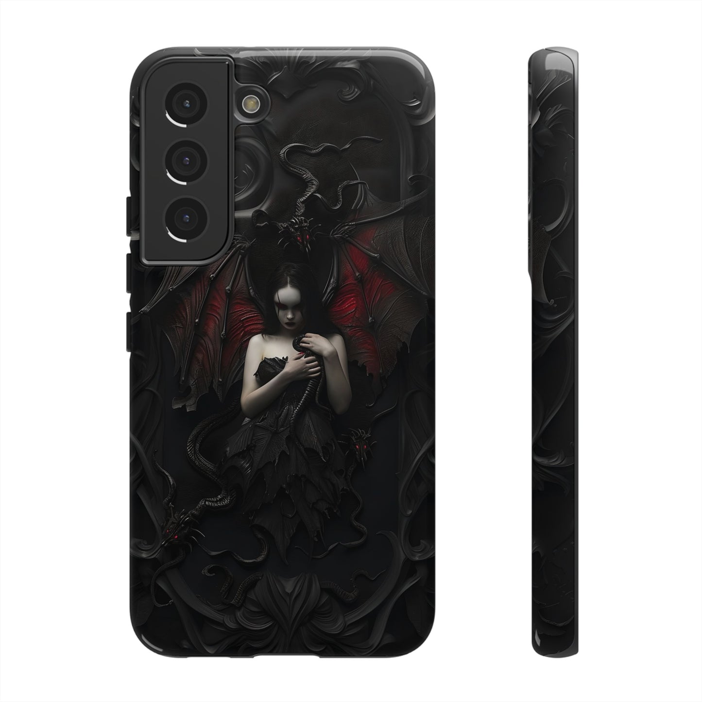 Succubus Phone Case - Dark Fantasy Gothic Design for iPhone, Samsung Galaxy, and Google Pixel Devices