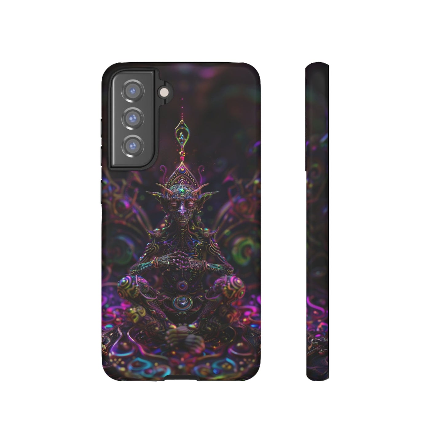 Mystical Machine Elf Phone Case - Psychedelic Vibes for iPhone, Samsung, Google Pixel