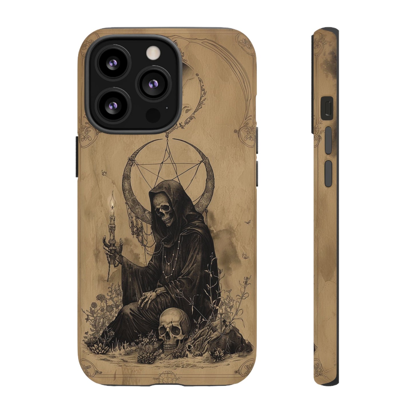 Gothic Reaper Phone Case - Dark Aesthetic Art for iPhone, Samsung, Google Pixel