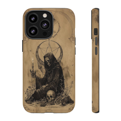 Gothic Reaper Phone Case - Dark Aesthetic Art for iPhone, Samsung, Google Pixel