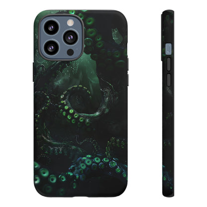 Tentacles from the Deep Tough Phone Case – Lovecraftian Horror Design for iPhone, Samsung Galaxy, and Google Pixel Devices