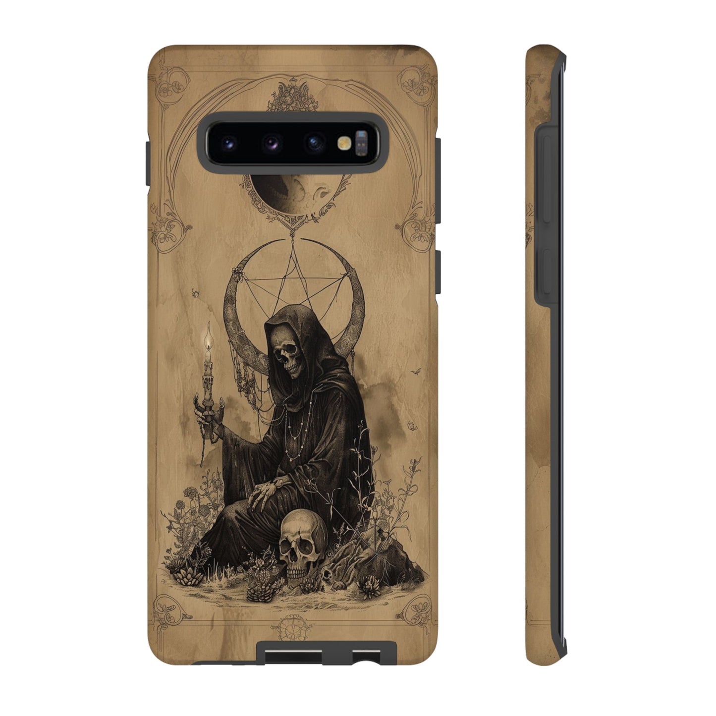 Gothic Reaper Phone Case - Dark Aesthetic Art for iPhone, Samsung, Google Pixel