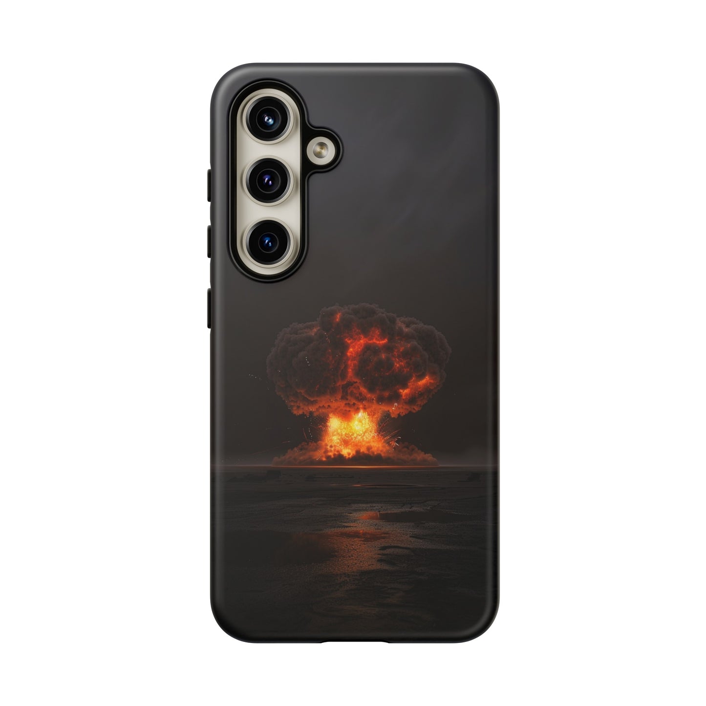 Atomic Explosion Phone Case - Dramatic Mushroom Cloud Design for iPhone and Samsung Galaxy Devices