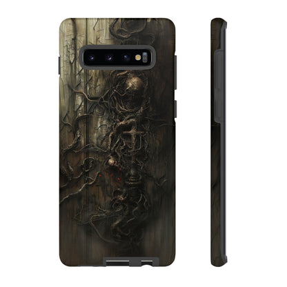 Creeping Dread Phone Case - Giger-Inspired Art for iPhone, Samsung Galaxy, and Google Pixel Devices