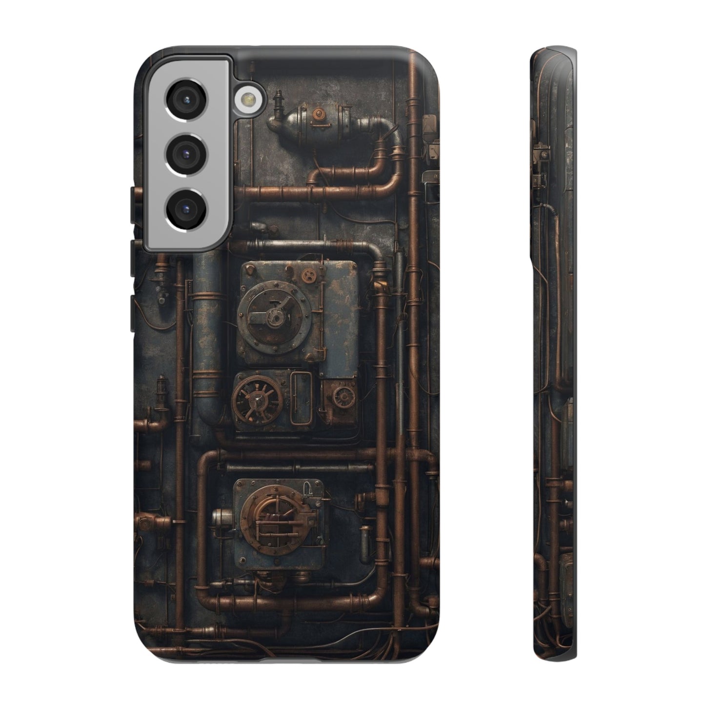 Diesel Punk Phone Case – Industrial Retro-Futuristic Design for iPhone, Samsung Galaxy, and Google Pixel Devices