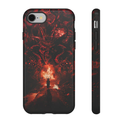 The Road to Hell Phone Case – Gothic Demon and Devil Design for iPhone, Samsung Galaxy, and Google Pixel Devices