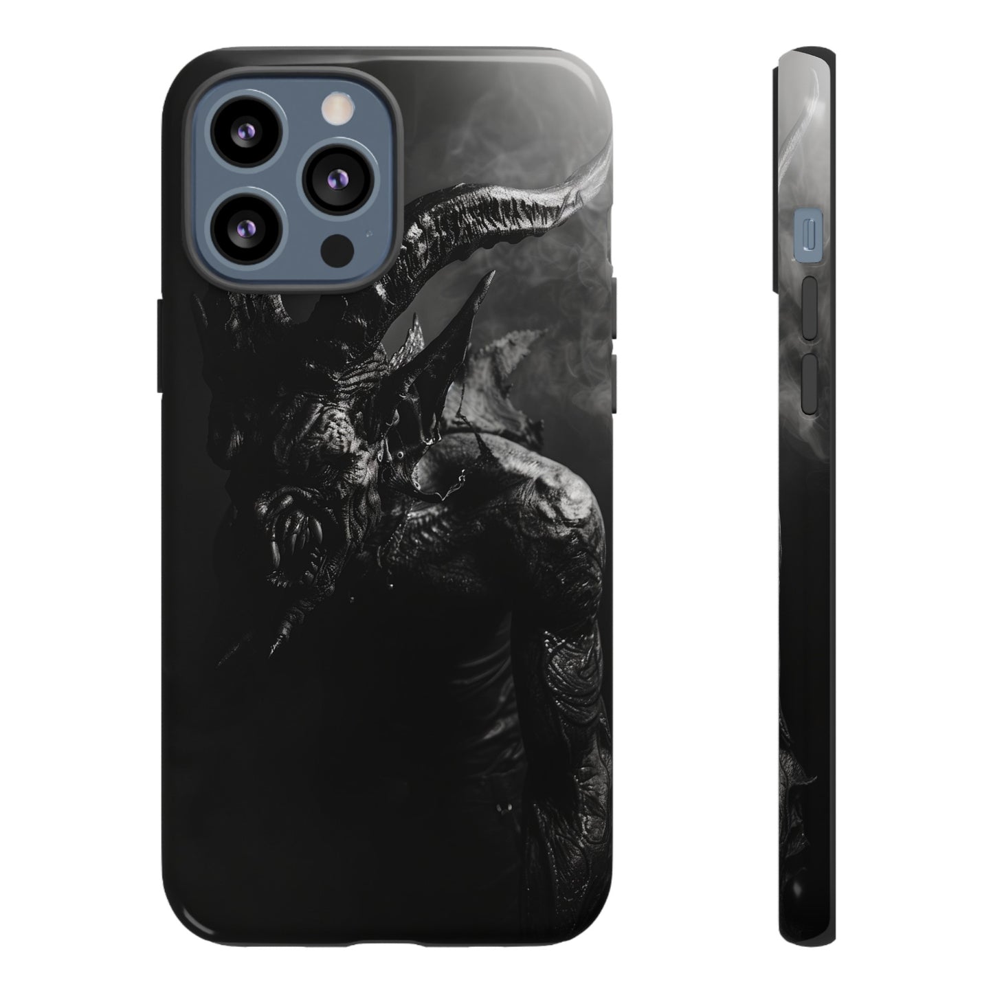 Dark Demon Phone Case – Possessed Horror Design for iPhone, Samsung Galaxy, and Google Pixel Devices