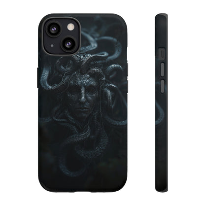 Medusa's Gaze Phone Case - Dark Mythological Design for iPhone and Samsung Galaxy Devices