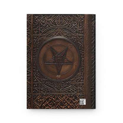 Baphomet Hardcover Notebook – Occult Magick Journal for Spell Book of Shadows