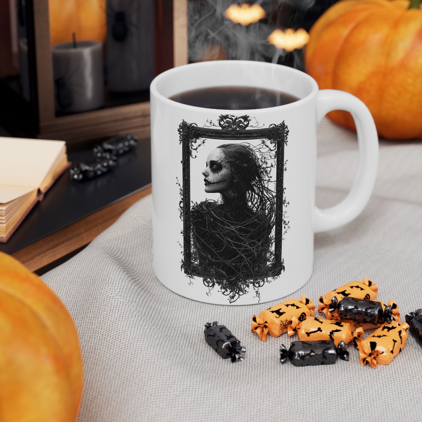 Gothic Elegance Ceramic Mug