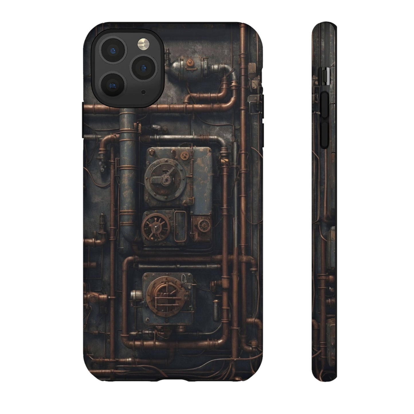 Diesel Punk Phone Case – Industrial Retro-Futuristic Design for iPhone, Samsung Galaxy, and Google Pixel Devices