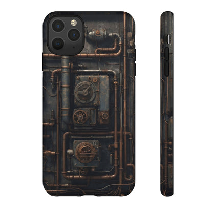 Diesel Punk Phone Case – Industrial Retro-Futuristic Design for iPhone, Samsung Galaxy, and Google Pixel Devices