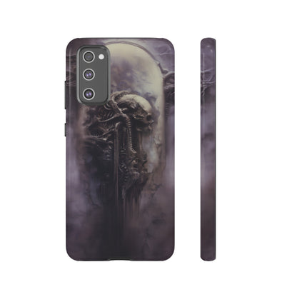 Dark Android Dream Phone Case – Futuristic Alien Horror Design for iPhone, Samsung Galaxy, and Google Pixel Devices